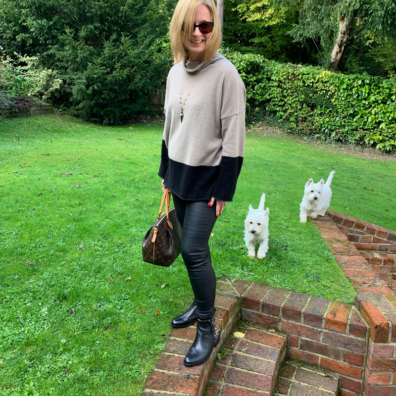 faux leather leggings with ankle boots - 50 IS NOT OLD - A Fashion And  Beauty Blog For Women Over 50